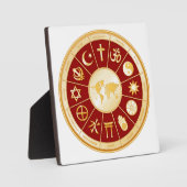 Plaque Photo Monde de la foi (Recto)