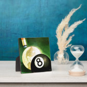 Plaque Photo Monde en boule de cue (Insitu)