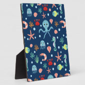 Plaque Photo Monde marin (Côté)