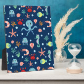 Plaque Photo Monde marin (Côté)