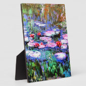 Plaque Photo Monet - Los Nenufares (nénuphar) (Côté)