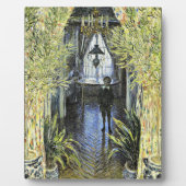 Plaque Photo Monet - Un coin de l'appartement (Devant)