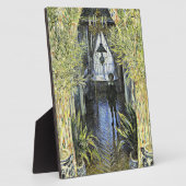 Plaque Photo Monet - Un coin de l'appartement (Côté)
