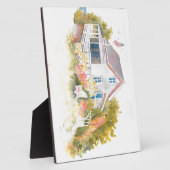 Plaque Photo Monhegan Cottage J Kilburn (Côté)