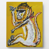 Plaque Photo Monkey Circus Art (Devant)