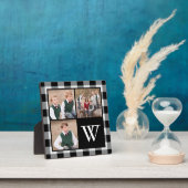 Plaque Photo Monogramme de lunettes noires rustiques Vérificati (Insitu)