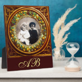 PLAQUE PHOTO MONOGRAMME FRUITS DE LA RENAISSANCE FLORENTINE (Côté)