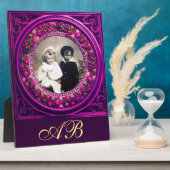 PLAQUE PHOTO MONOGRAMME FRUITS DE LA RENAISSANCE FLORENTINE (Côté)