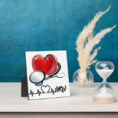 Plaque Photo Monogramme Médicale (Insitu)