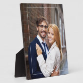 Plaque Photo Monogramme moderne (Côté)