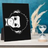 Plaque Photo monsieur monkey (Côté)