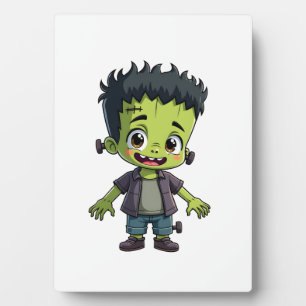 Plaque Photo Monstre de Frankenstein � Chemise de dessin animé