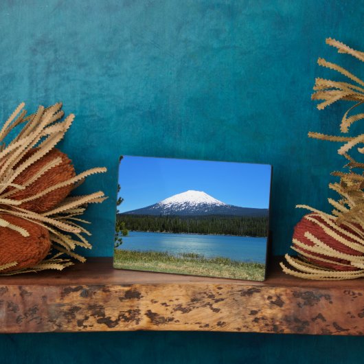 Plaque Photo Mont Bachelor (Côté)