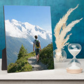 Plaque Photo Mont Blanc France (Côté)