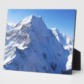 Plaque Photo Mont Cook (Aoraki) Peak, Nouvelle-Zélande (Côté)