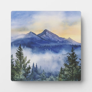 Plaque Photo Montagne Sleeping Ute au lever du soleil - Paysage