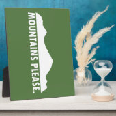 Plaque Photo Montagnes S'Il Vous Plaît (Côté)