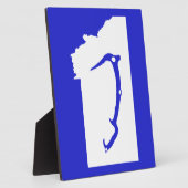 Plaque Photo Montée de glace Montana (Côté)