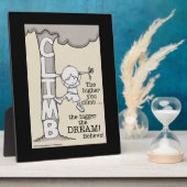 Plaque Photo Monter plus haut (Côté)