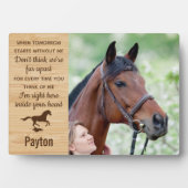 Plaque Photo Monument commémoratif équin (Devant)