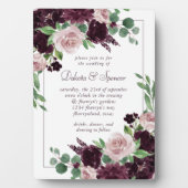 Plaque Photo Moody Passion | Invitation spectaculaire de Roses (Devant)