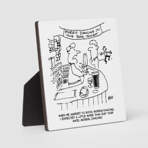 Plaque Photo Morris Dancing in Pub. Danse Morris traditionnelle