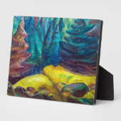 Plaque Photo Moss jaune | Emily Carr | (Côté)