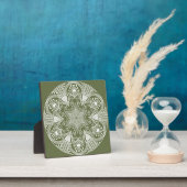 Plaque Photo Moss Mandala (Insitu)