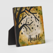 Plaque Photo Mot de l'année personnalisable (Recto)