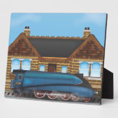 Plaque Photo Moteur à vapeur (Côté)