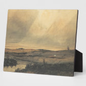 Plaque Photo Moteur avec moulin à vent (Côté)