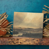 Plaque Photo Moteur avec moulin à vent (Côté)