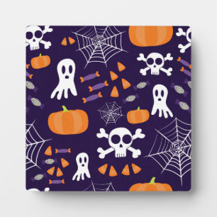 Plaque Photo Motif amusant d'Halloween
