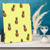 Plaque Photo motif ananas (Côté)