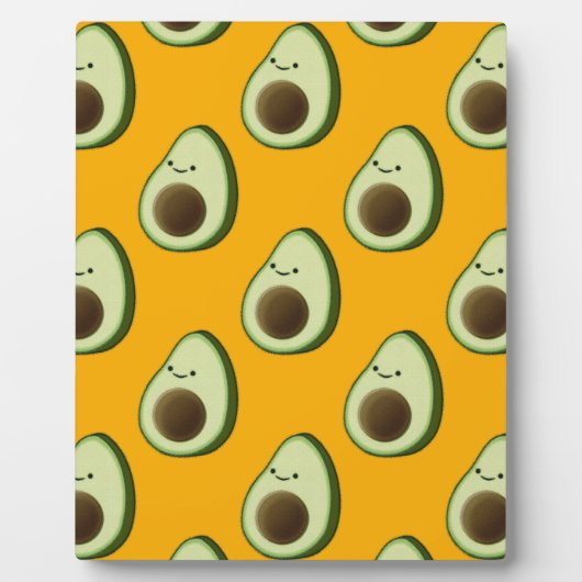 Plaque Photo Motif Avocado (Devant)