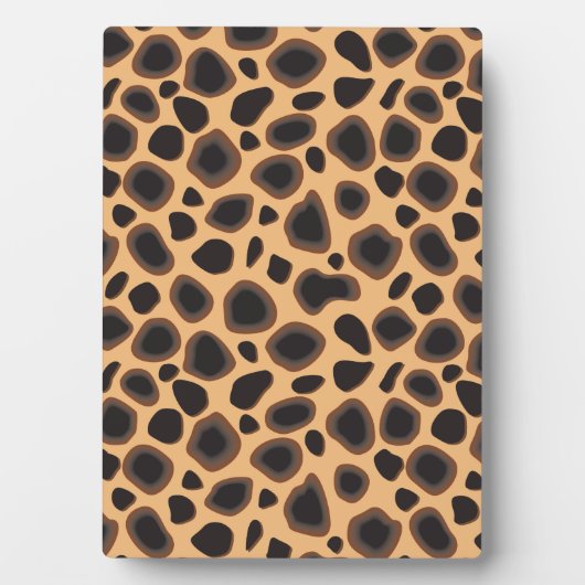 Plaque Photo Motif Cheetah (Devant)