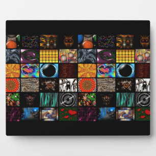 Plaque Photo Motif d'arts pop décoratifs