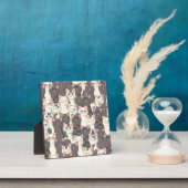 Plaque Photo Motif de chats blancs et gris (Insitu)