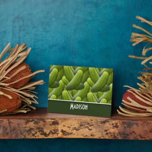 Plaque Photo Motif de chiche (Côté)