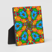 Plaque Photo Motif de fleurs esthétiques (Recto)