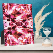 Plaque Photo Motif de graffiti rose (Côté)