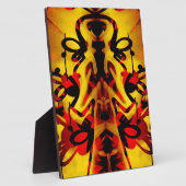 Plaque Photo Motif de graffitis colorés (Côté)