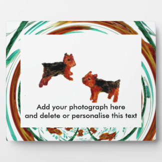 Plaque Photo Motif de la faune