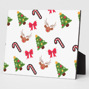 Plaque Photo Motif de Noël