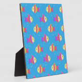 Plaque Photo Motif de poissons (Côté)