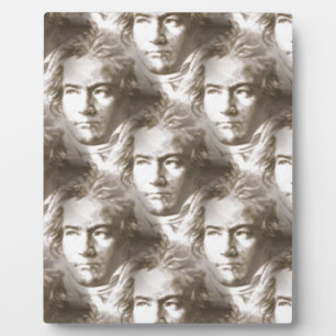 Plaque Photo Motif de portrait Beethoven