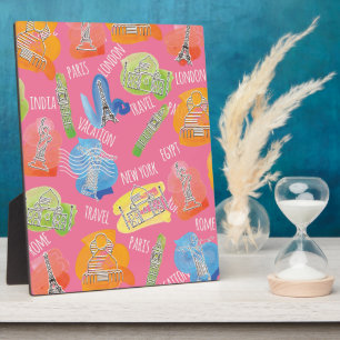 Plaque Photo Motif des lieux de voyage