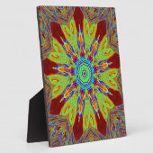 Plaque Photo Motif ethnique d'Asie africaine (Côté)