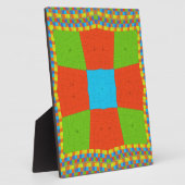 Plaque Photo Motif ethnique européen (Côté)