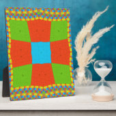 Plaque Photo Motif ethnique européen (Côté)